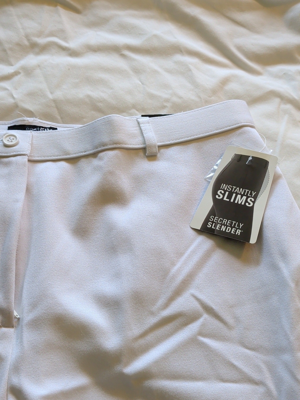 Instantly Slims Secretly Slender White Pants
